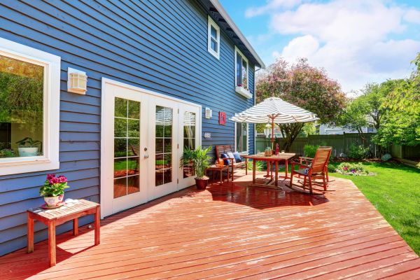 Blue Siding Installation in Pearland